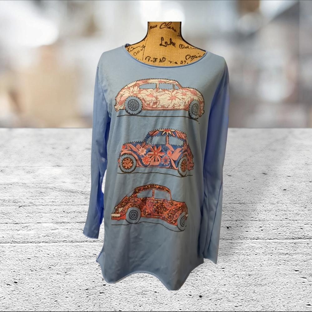 Misslook long sleeve VW beetle  tshirt size XL